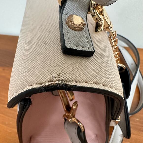 Dune London Two-Tone Satchel Bag Top Handle - Picture 13 of 14